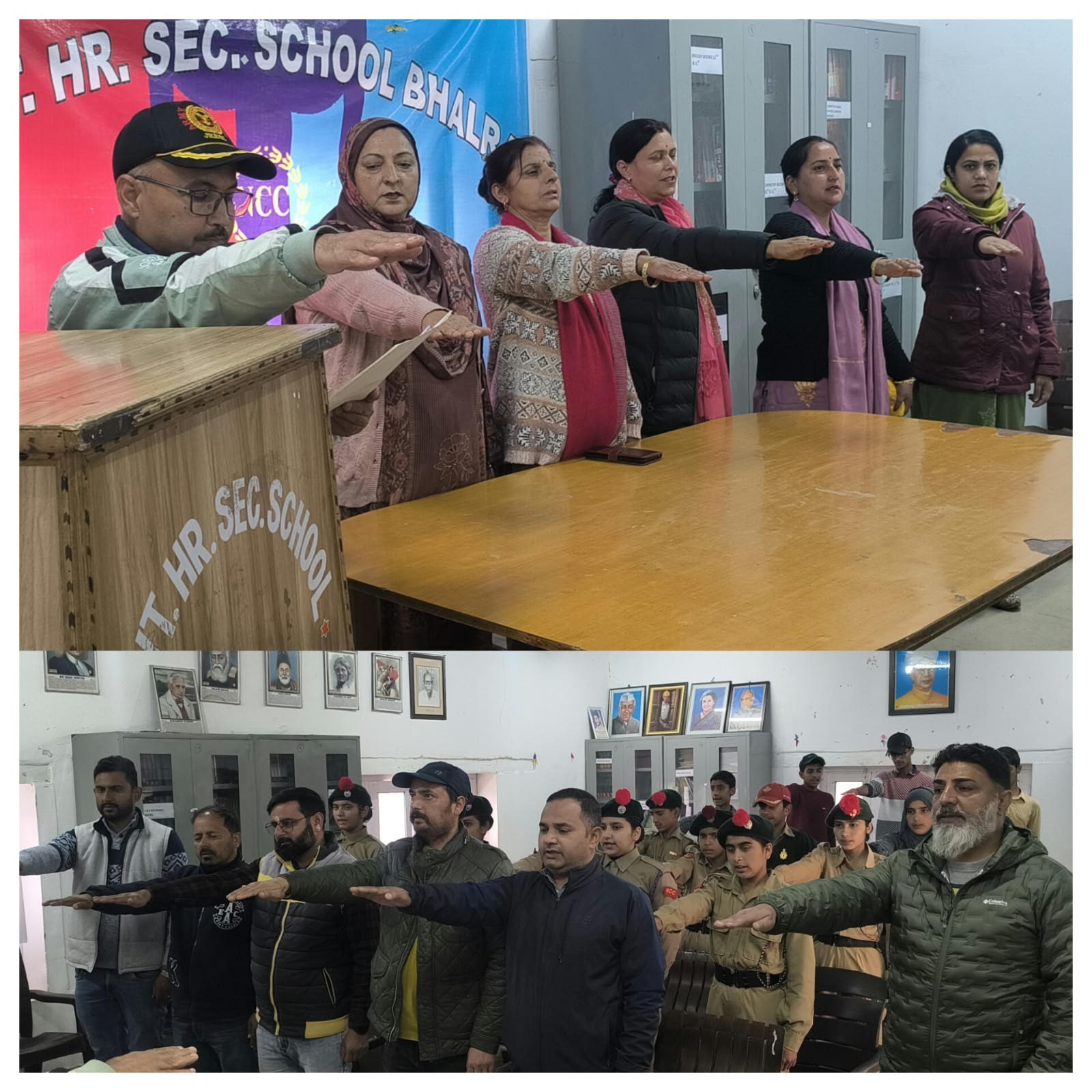 NCC Cadets take center stage as Bhalra School Champions Integrity and Anti-Corruption Drive