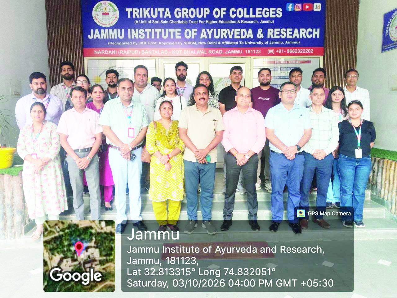 National Institute of Ayurveda delegation conducts academic visit by to JIAR Jammu