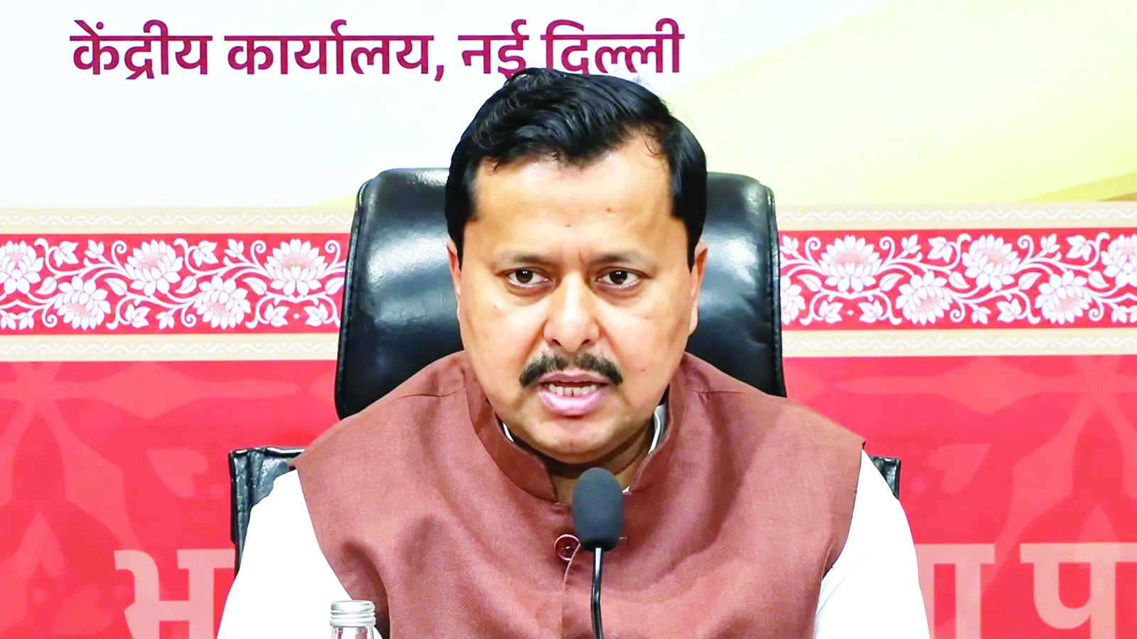 BJP govt will deal with ‘anarchists’ sternly: Nitin Nabin warns Rahul Gandhi, Kejriwal and CJP