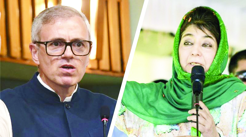 Omar, Mehbooba remember Gandhi, His ideals of peace, Inclusive society