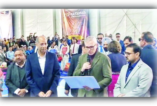 CM Omar Abdullah inaugurates 70th National School Games 2026 in Srinagar