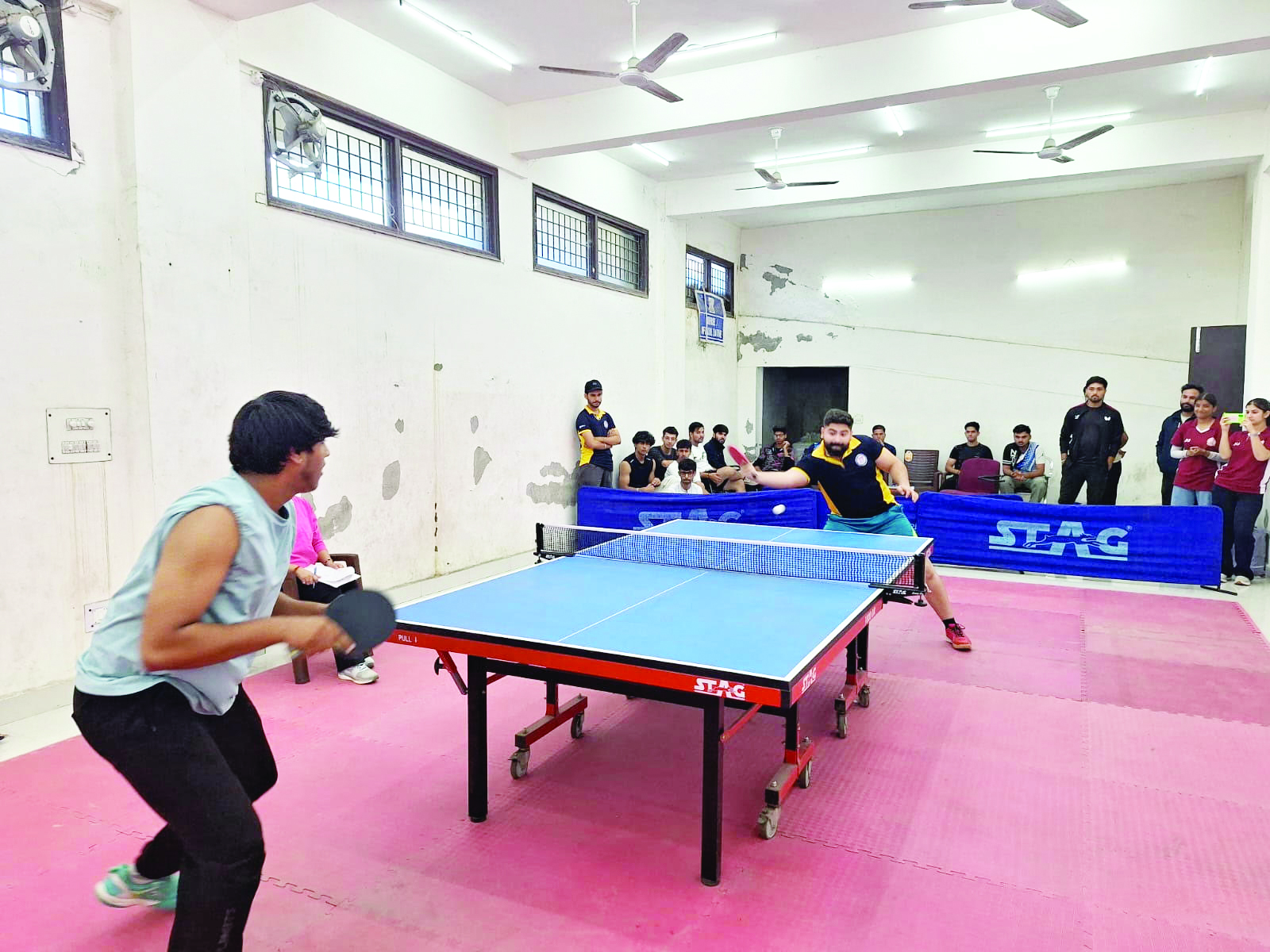 PG Department, ASCOMS, GDC Udhampur secure final berths in Inter-Collegiate Table Tennis Tournament