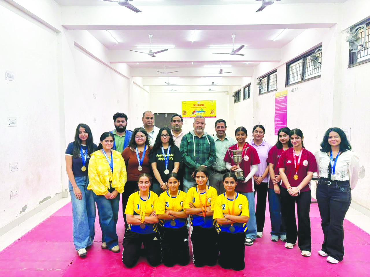 PG Deptt JU clinches men’s and women’s Table Tennis titles