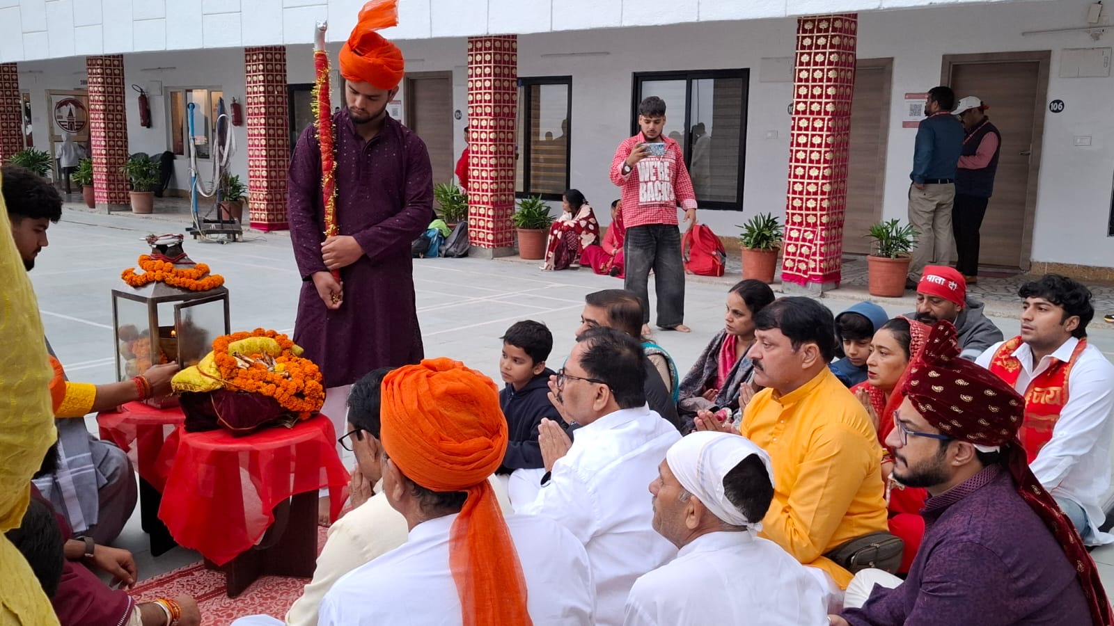 Prayed for prosperity, world peace and India’s emergence as a Vishwa Guru at Mata Vaishno Devi Shrine