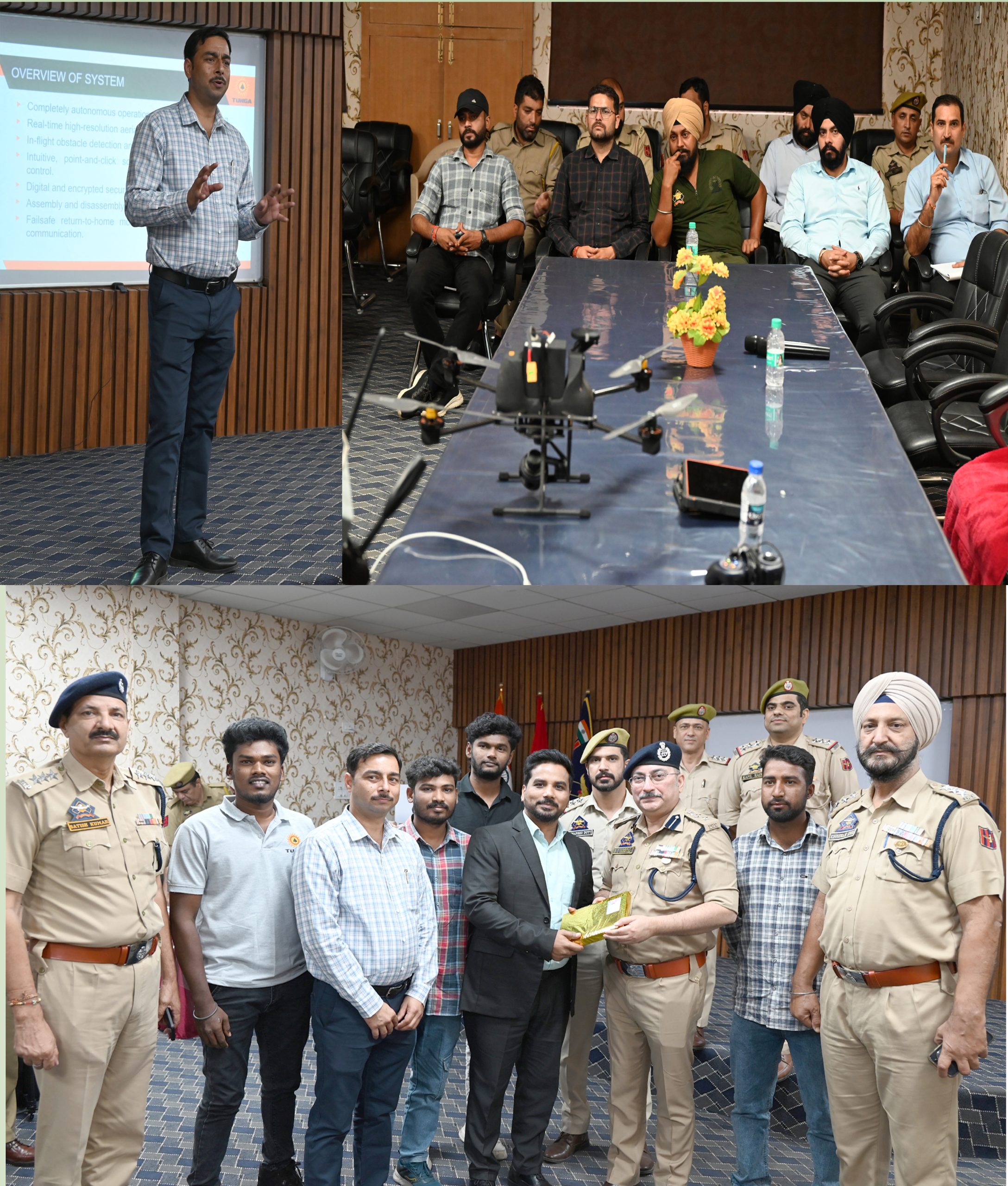 Principal PTTI Vijaypur inaugurates five-day service camp for category-III UAV drones