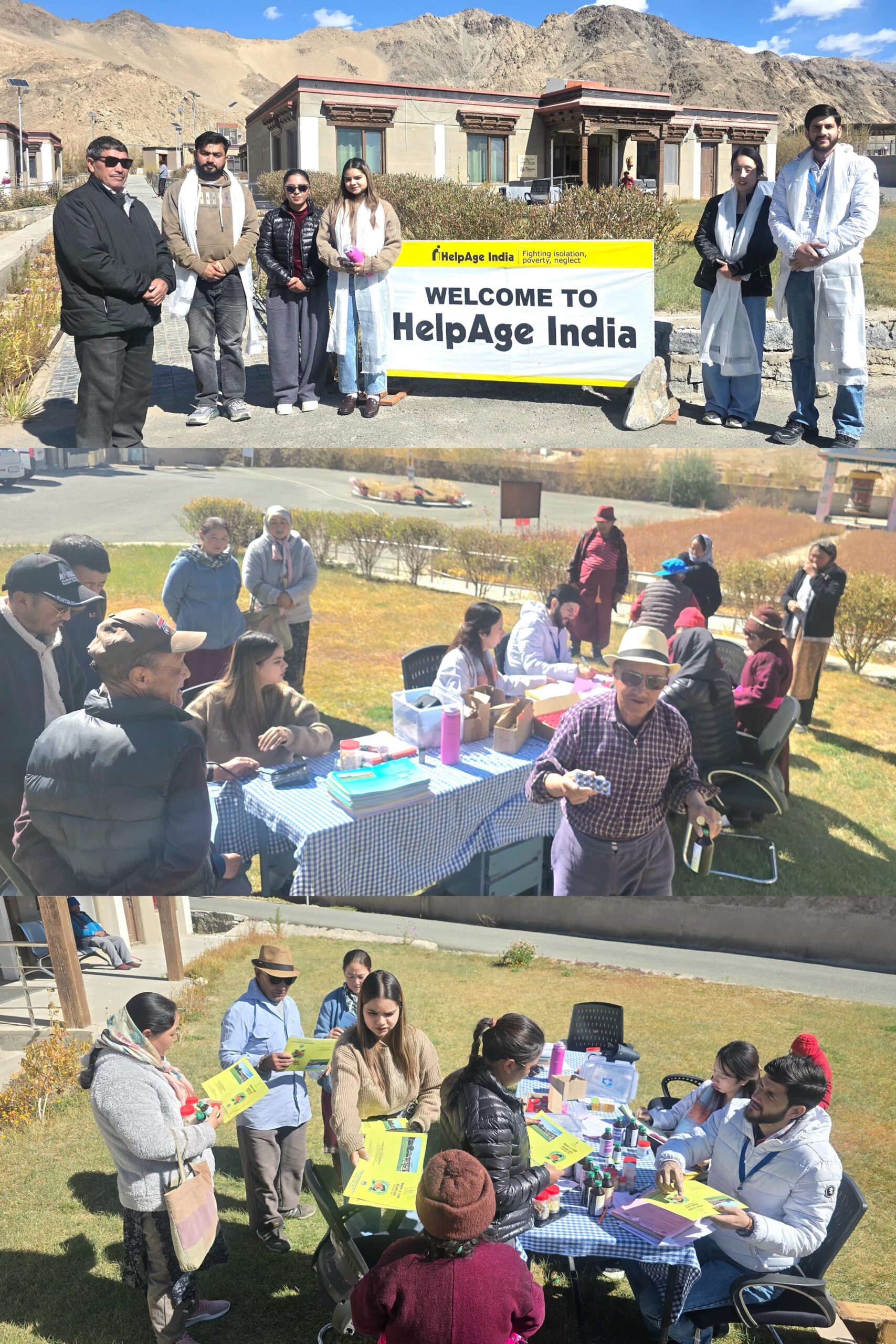 RARI Jammu, HelpAge India organise free Ayurvedic Medical Camp in Ladakh