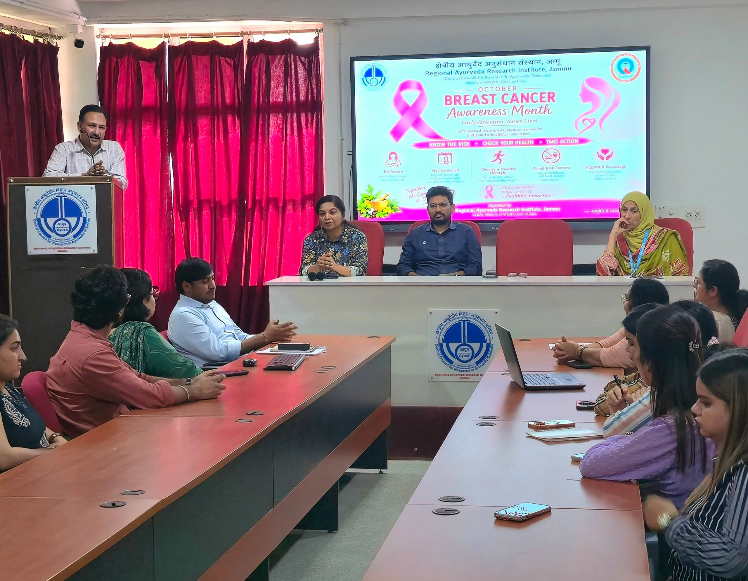 RARI Jammu organises Breast Cancer Awareness Programme, emphasises early detection