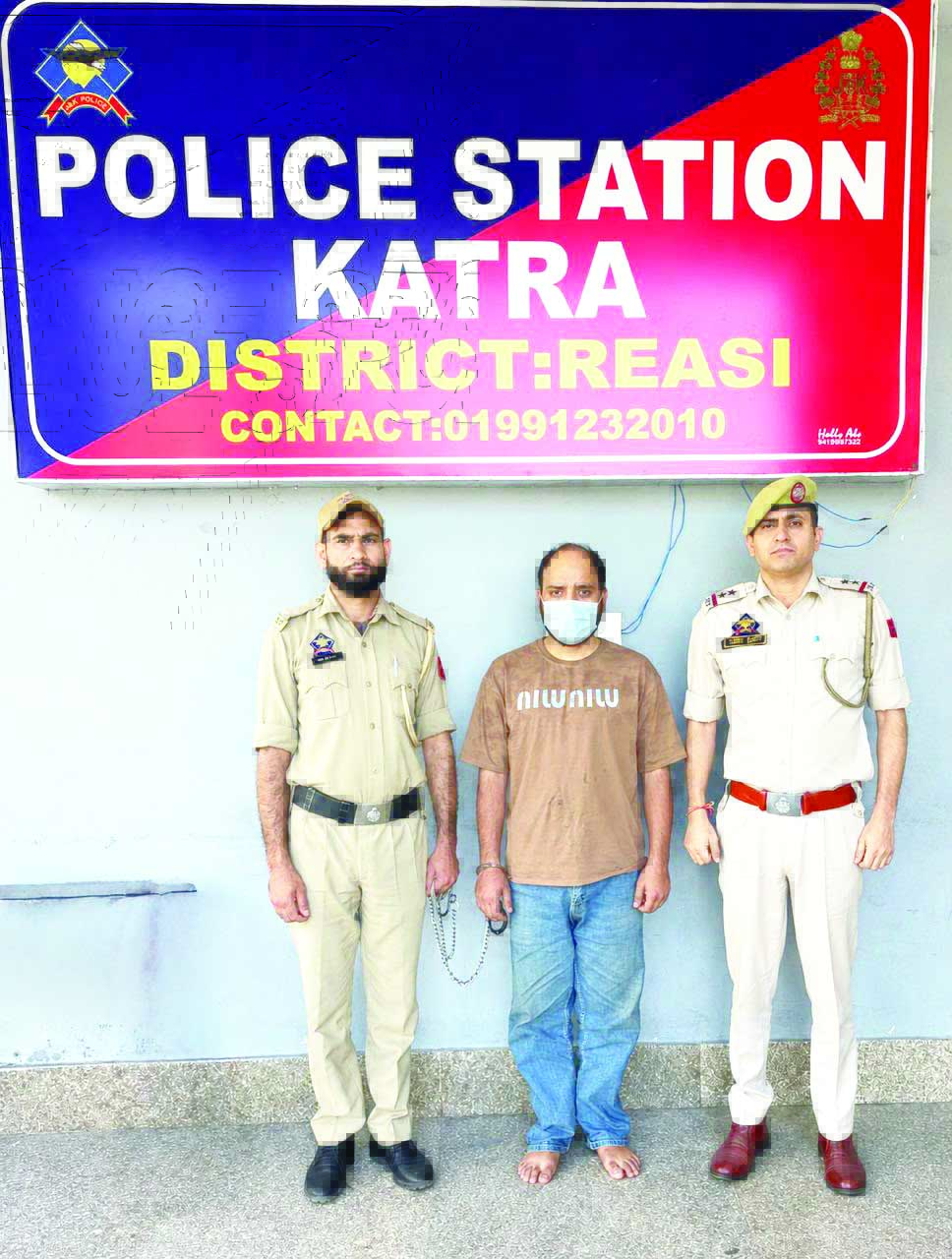 Reasi Police busts fake travel agent racket in Katra, one arrested
