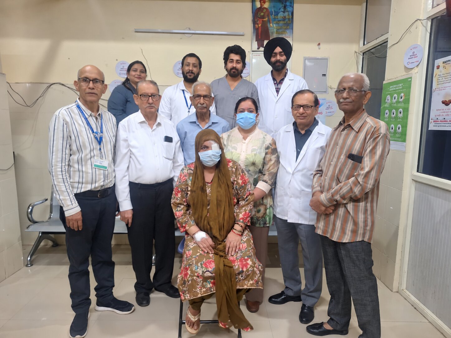 SVMMC Hospital achieves milestone of 12 successful corneal transplants