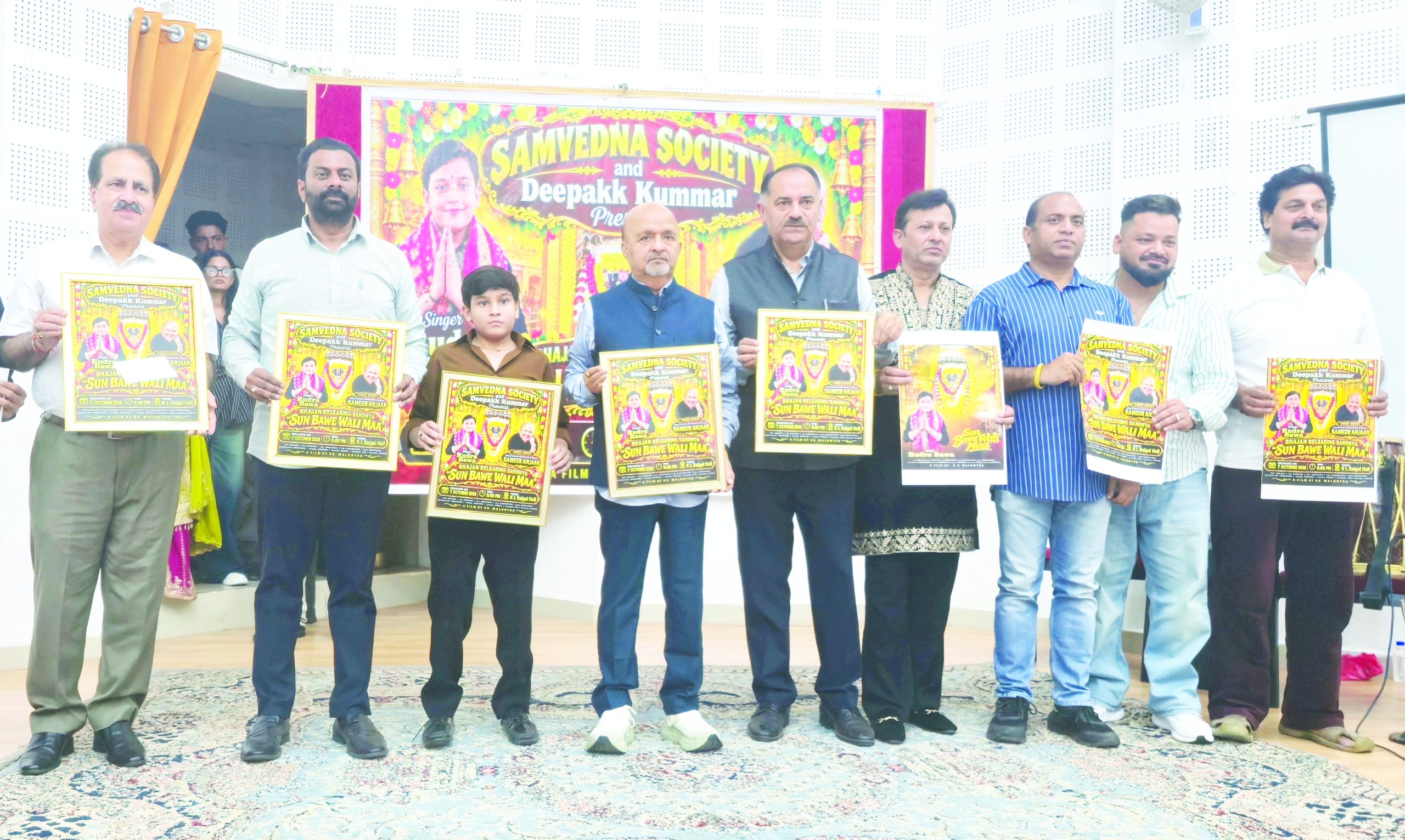 Sameer Anjaan releases devotional Bhajan “Sun Bawe Wali Maa”