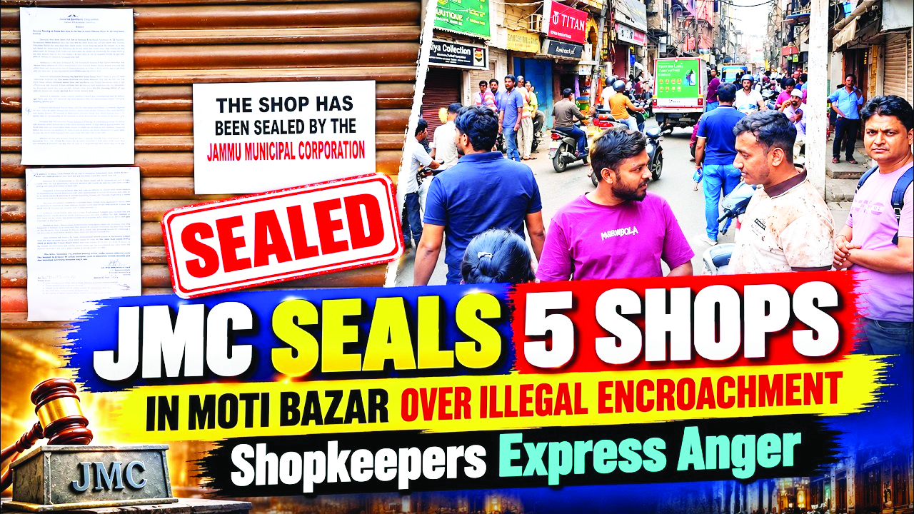 JMC seals around five shops over alleged encroachment