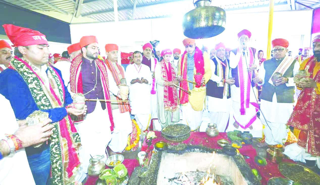 Shat Chandi Maha Yagya Concludes with Divine Blessings at Vaishno Devi Shrine