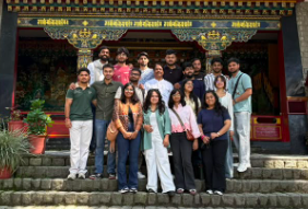 Students  of School of  Architecture, SMVDU undertook architectural education tour