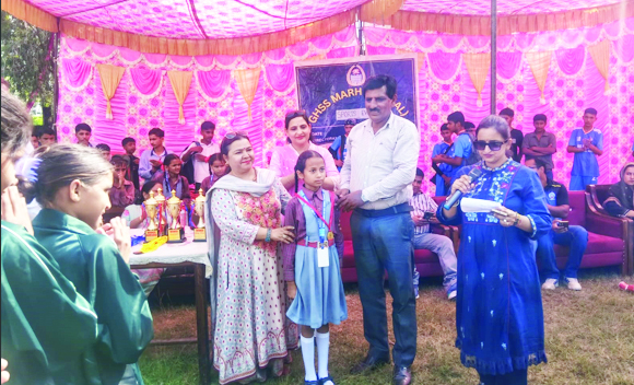 Students showcase sporting talent at Inter-School Meet at GHSS Marh