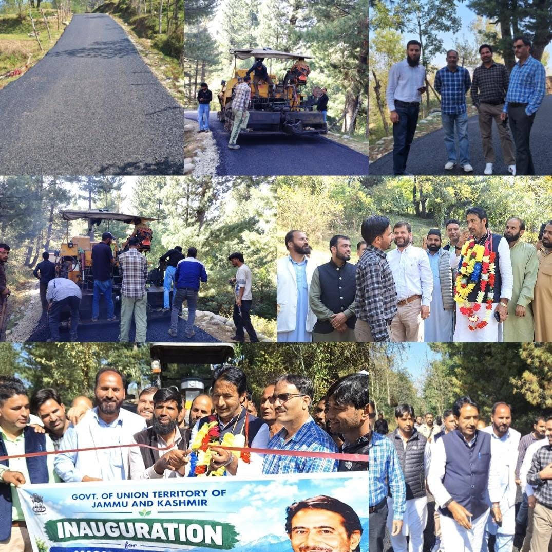 Trangtrajan road macadamised, locals thank MLA Dooru