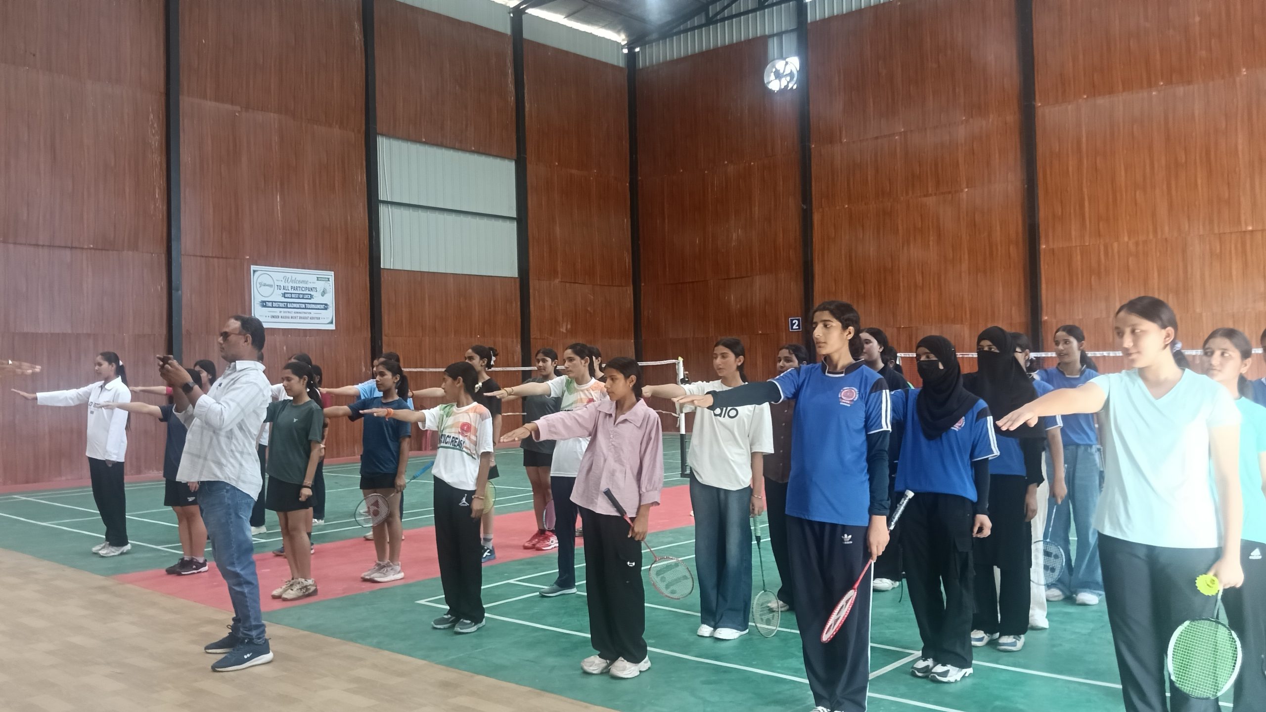 Under-17 Girls’ Badminton Tournament begins