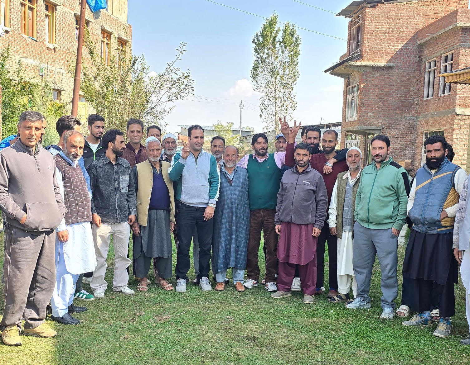 Zulfkar Holds Political Meeting in Bhan Qaimoh
